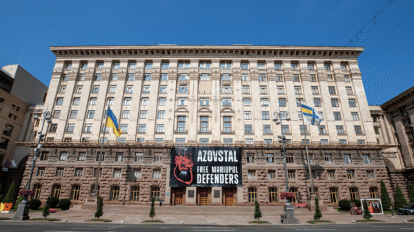 The building of the Kyiv City State Administration